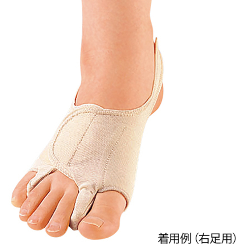 外反母趾・内反小趾サポーター［ソルボ固定型］　左足用Ｓ　２１．５～２３．０ｃｍ　６３３８３　８－７１３１－０１