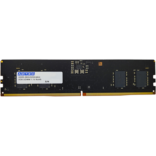 ＤＤＲ５－５６００　ＵＤＩＭＭ　８ＧＢ　ＡＤＳ５６００Ｄ－Ｘ８Ｇ　■２営業日内届