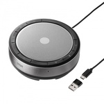会議スピーカーフォン（Ｂｌｕｅｔｏｏｔｈ／ＵＳＢ対応）　ＭＭ－ＢＴＭＳＰ６　■お取り寄せ品