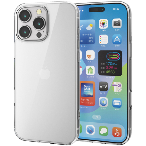 ｉＰｈｏｎｅ　１６　Ｐｒｏ　Ｍａｘ用ハイブリッドケース／スタンダード／クリア　■お取り寄せ品