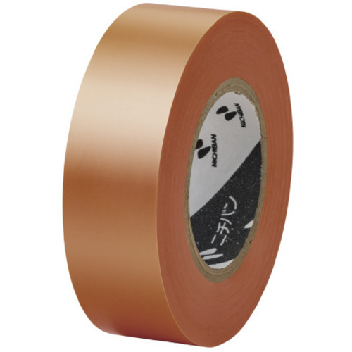 ビニールテープ　１９ｍｍ&times;１０ｍ　茶　&times;１０　【お取り寄せ品】６営業日以内届