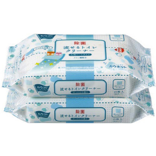 流せるトイレクリーナー大判　せっけん　２個入&times;２０