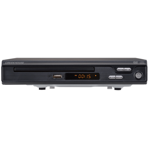 ＤＶＤプレーヤー　ＨＤＭＩ対応　ブラック　ＧＨ－ＤＶＰ１Ｍ－ＢＫ　■お取り寄せ品