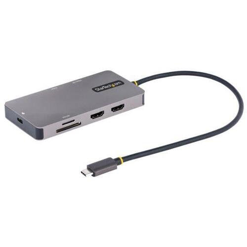 マルチポートアダプタ／ＵＳＢＣ／デュアル／４Ｋ６０ＨｚＨＤＭＩ　１２０Ｂ－ＵＳＢＣ－ＭＵＬＴＩＰＯＲＴ　■２営業日内届