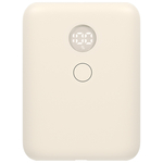 ＭＯＴＴＥＲＵ　ＰＤ３０Ｗ　モバイルバッテリー　アーモンドミルク　ＭＯＴ－ＭＢ１０００３－ＥＣＡＭ　■お取り寄せ品