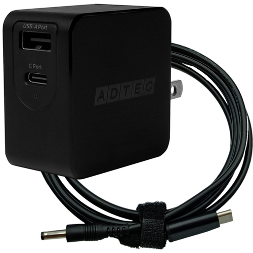 ＰＤ対応　ＧａＮ　ＡＣ充電器／６５Ｗ／ＢＫ＆Ｋ５０ケーブルセット　ＡＰＤ－Ａ０６５ＡＣ－ｗＫ５０－ＢＫ　■お取り寄せ品