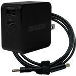 ＰＤ対応　ＧａＮ　ＡＣ充電器／６５Ｗ／ＢＫ＆Ｋ５０ケーブルセット　ＡＰＤ－Ａ０６５ＡＣ－ｗＫ５０－ＢＫ　■お取り寄せ品