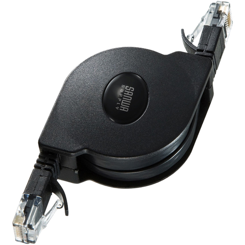 自動巻取りＬＡＮケーブル　ＫＢ－ＭＫ１８ＢＫ　■お取り寄せ品