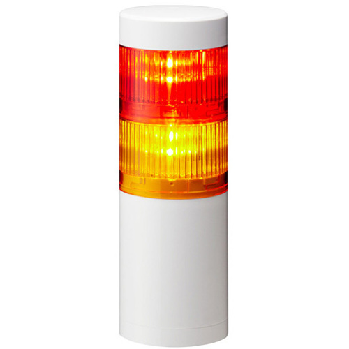 ＬＲ６シグナル・タワー積層信号灯&Phi;６０　ＬＲ６－２０２ＷＪＮＷ－ＲＹ　■お取り寄せ品