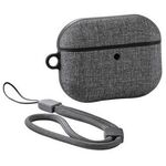 ＡｉｒＰｏｄｓ　Ｐｒｏ　３対応ファブリックケース／ストラップ付／グレー　ＡＶＡ－ＡＰ０７ＣＣＧＹ　■お取り寄せ品