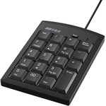 有線テンキーボード　Ｔａｂキー付き　ブラック　ＢＳＴＫ１３０ＢＫＺ　■２営業日内届