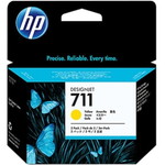 ＨＰ　７１１インクカートリッジ　イエロー　２９ｍｌｘ３個パック　ＣＺ１３６Ａ　■２営業日内届