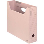 ファイルボックス　Ｆタイプスリム　Ａ４横　桃　５個
