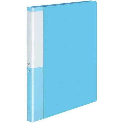 クリヤーＢポジティ替紙式薄青Ａ４縦背幅２７ｍｍ５冊