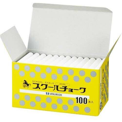スクールチョーク　白　１００本&times;１０