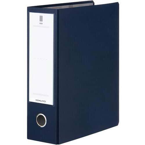チューブファイル　＜ＮＥＯＳ＞Ａ４縦背幅９５ｍｍ紺１０冊