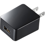 ＵＳＢ充電器（２Ａ・高耐久タイプ・ブラック）　ＡＣＡ－ＩＰ５２ＢＫ　■２営業日内届