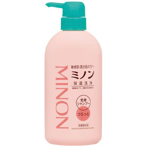 ミノン全身シャンプーさらっと本体４５０ＭＬ
