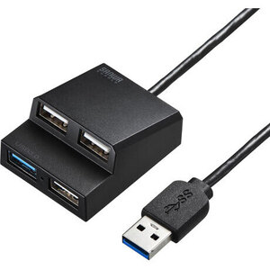 ＵＳＢ３．２　Ｇｅｎ１＋ＵＳＢ２．０コンボハブ　ＵＳＢ－３Ｈ４１３ＢＫＮ　■お取り寄せ品