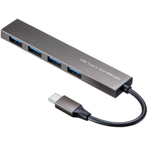 ＵＳＢ　Ｔｙｐｅ－Ｃ　４ポートスリムハブ　ＵＳＢ－３ＴＣＨ２５ＳＮ　■お取り寄せ品