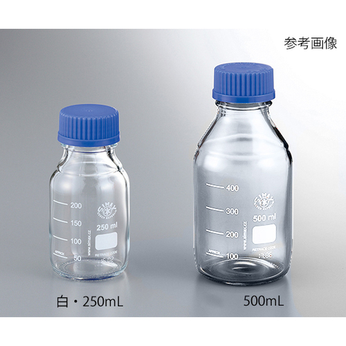 ネジ口メディウム瓶ＳＣＣ　白　１００ｍＬ　２０７０　Ｍ／１００ＳＣＣ　４－９２４－０１
