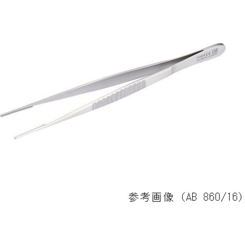 アトラウマピンセット　直　先端幅２．０ｍｍ　全長１６０ｍｍ　ＡＢ　８６２／１６