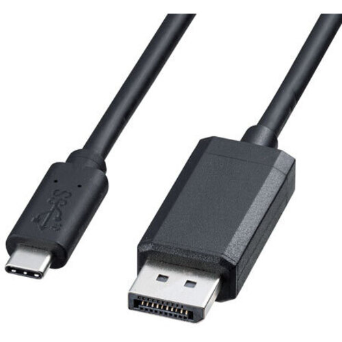 ＴｙｐｅＣ－ＤｉｓｐｌａｙＰｏｒｔ変換ケーブル（ブラック・５ｍ）　ＫＣ－ＡＬＣＤＰ５０　■お取り寄せ品