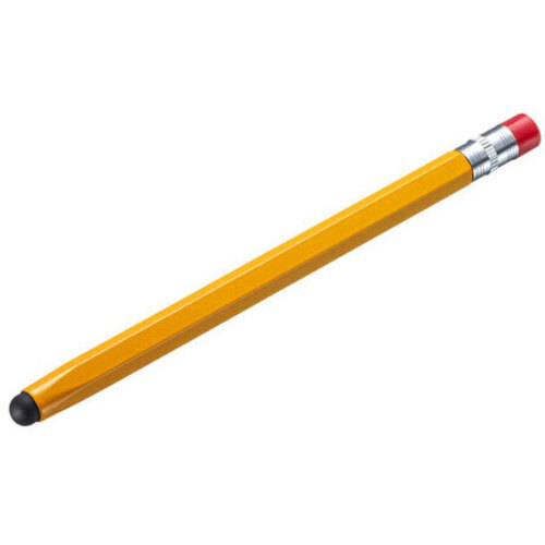 シリコンゴムタッチペン（オレンジ・鉛筆型）　ＰＤＡ－ＰＥＮ５３Ｄ　■お取り寄せ品