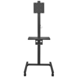耐荷重最大２５ｋｇ移動式ディスプレイスタンド　ＶＥＳＡ規格１００ｍｍ×２００ｍｍ対応モデル　■お取り寄せ品