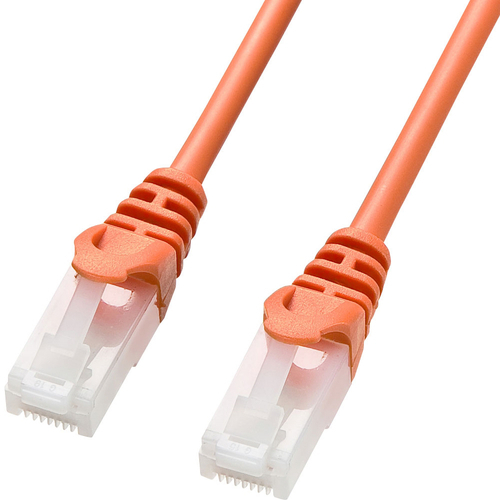 ツメ折れ防止ＣＡＴ５ｅＬＡＮケーブル（１ｍ・オレンジ）　ＬＡ－Ｙ５ＴＳ－０１Ｄ　■お取り寄せ品