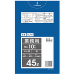 業務用ポリ袋４５Ｌ青０．０４ｍｍ１０枚
