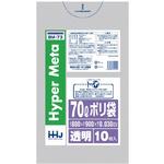 メタロセン配合ポリ袋７０Ｌ透明０．０３ｍｍ１０枚