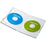 ＤＶＤトールケース（２枚収納・１０枚セット）　【お取り寄せ品】８営業日以内届