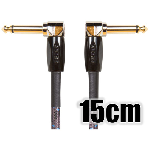 ギター・ケーブル／１５ｃｍ／ＴＳフォン－ＴＳフォン／両Ｌ字型　ＢＩＣ－ＰＣ　■お取り寄せ品