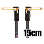 ギター・ケーブル／１５ｃｍ／ＴＳフォン－ＴＳフォン／両Ｌ字型　ＢＩＣ－ＰＣ　■お取り寄せ品
