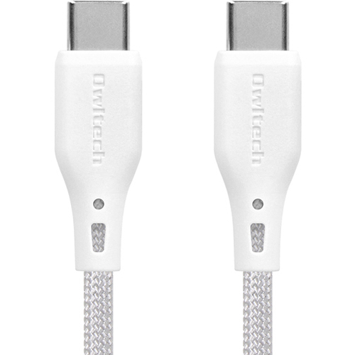 ＵＳＢケーブル／ＵＳＢ２．０／Ｃ－Ｃ／マグネットケーブル／１ｍ／ホワイト　ＯＷＬ－ＣＢＭＧＣＣ１０－ＷＨ　■お取り寄せ品