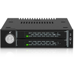 ２　ｘ　Ｍ．２　ＮＶＭｅ　ＳＳＤ搭載用リムーバブルケース　ＰＣＩｅ　４．０対応　３．５インチベイサイズ　■お取り寄せ品