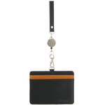 ベルポストリール付きＩＤカードホルダー　Ｂオレンジ　【お取り寄せ品】６営業日以内届