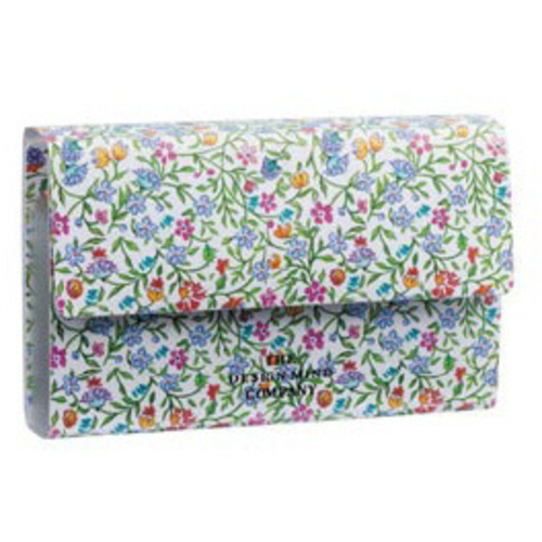 ＦＬＯＷＥＲ　ＩＭＡＧＥ　通帳ホルダー　６Ｐ　青