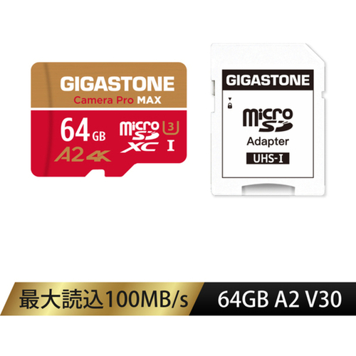 ＭｉｃｒｏＳＤＸＣカード　６４ＧＢ　ＵＨＳ－１　Ｕ３　Ａ２　４Ｋ　ＧＪＭＸ－６４Ｇ４ＫＧＲ　■お取り寄せ品