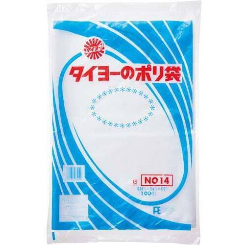 規格袋　０．０５ｍｍ厚　１４号　１００枚&times;５