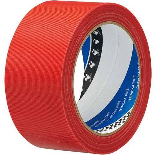 養生Ｐ‐カットテープ　Ｎｏ．４１４０　赤　１巻