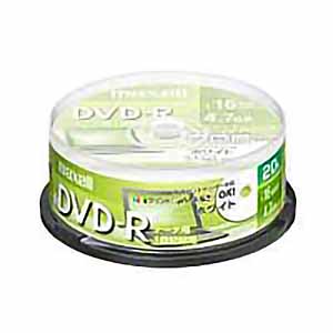 データ用　ＤＶＤ－Ｒ　４．７ＧＢ　１－１６倍速　プリンタブルホワイト　２０枚スピンドルケース　■２営業日内届