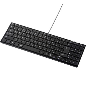 静音スリムキーボード（ブラック）　ＳＫＢ－ＳＬ１９ＢＫ　■お取り寄せ品