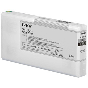 ＳｕｒｅＣｏｌｏｒ用　インクカートリッジ／２００ｍｌ（ライトグレー）　■お取り寄せ品