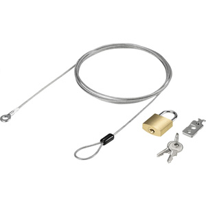 南京錠＋ワイヤーセット　ＢＳＬ１１　■お取り寄せ品