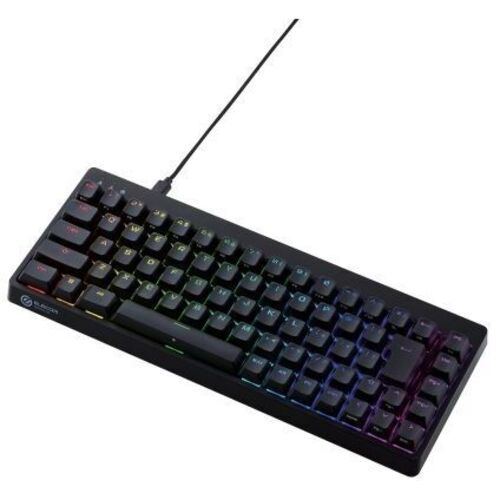 ゲーミングキーボード／Ｖｃｕｓｔｏｍ／有線／６５％／銀軸／ＲＧＢ　ＴＫ－ＶＫ３００ＳＢＫ　■２営業日内届