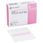 角膜保護用テープ［メパッチ（Ｒ）クリアＳＧ］　３３×５５ｍｍ　２枚×５０シート入　Ｍ