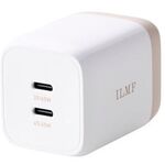 ＡＣ充電器／ＰＰＳ対応／６５Ｗ／ＵＳＢ－Ｃ２ポート／ホワイト　ＭＰＡ－ＡＣＣＰ４３ＷＨ－ＩＬ　■お取り寄せ品