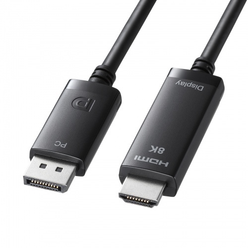 ＤｉｓｐｌａｙＰｏｒｔ－ＨＤＭＩ変換ケーブル　８Ｋ対応　２ｍ　ＫＣ－ＤＰＨＤ８Ｋ２０　■お取り寄せ品